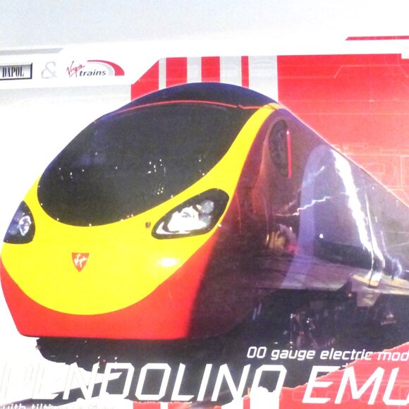 NOS 1978 Dapol Virgin Train Pendolino EMU 00 Electric MODEL TRAIN Tilting Action - Picture 16 of 16